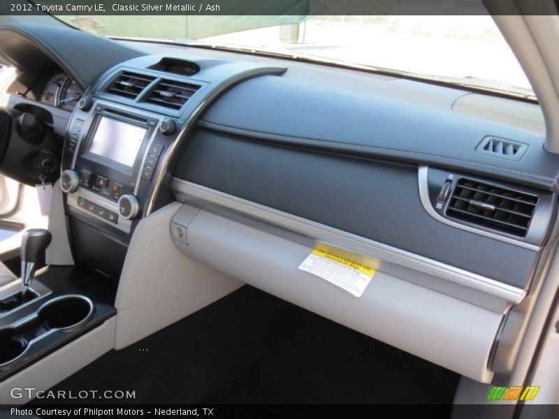 Classic Silver Metallic / Ash 2012 Toyota Camry LE