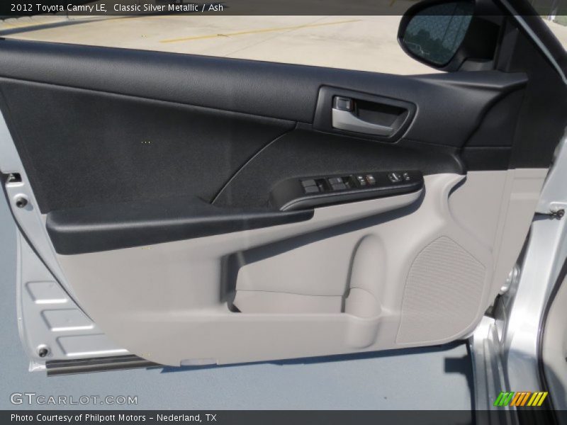 Classic Silver Metallic / Ash 2012 Toyota Camry LE