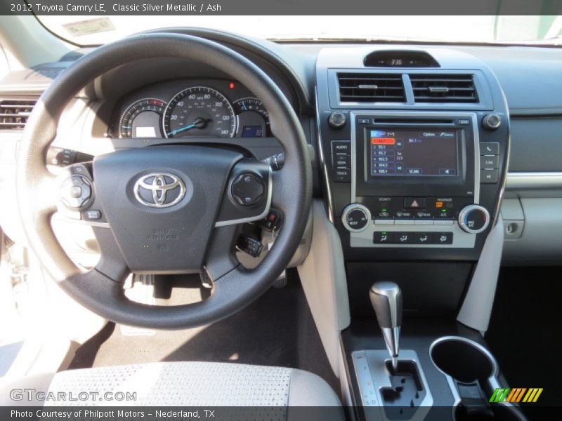 Classic Silver Metallic / Ash 2012 Toyota Camry LE