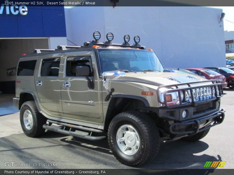 Desert Sand Metallic / Wheat 2005 Hummer H2 SUV