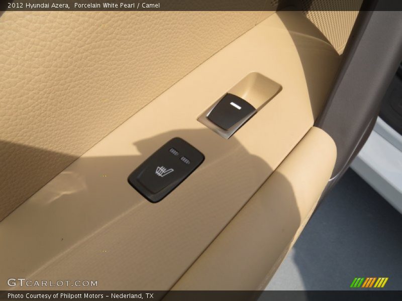 Porcelain White Pearl / Camel 2012 Hyundai Azera