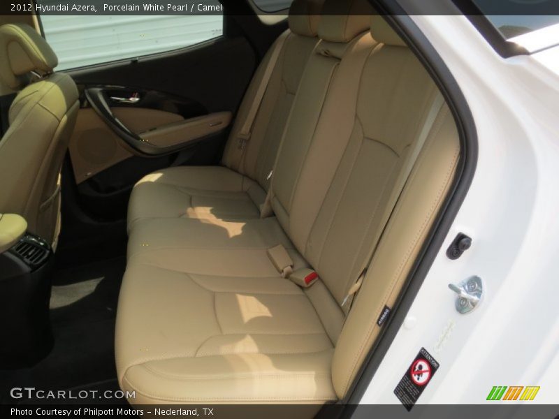 Porcelain White Pearl / Camel 2012 Hyundai Azera