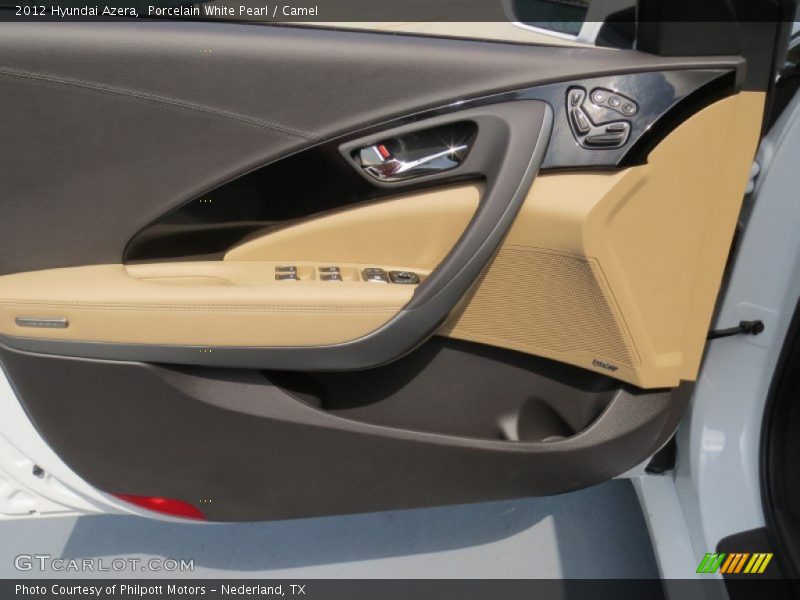 Porcelain White Pearl / Camel 2012 Hyundai Azera