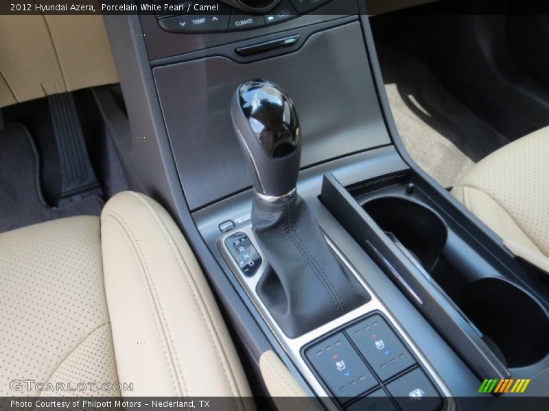 Porcelain White Pearl / Camel 2012 Hyundai Azera