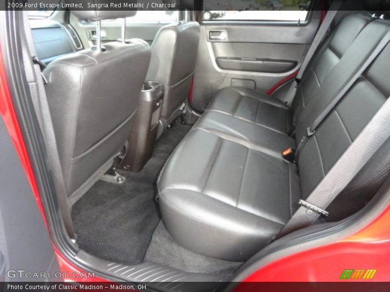 Sangria Red Metallic / Charcoal 2009 Ford Escape Limited