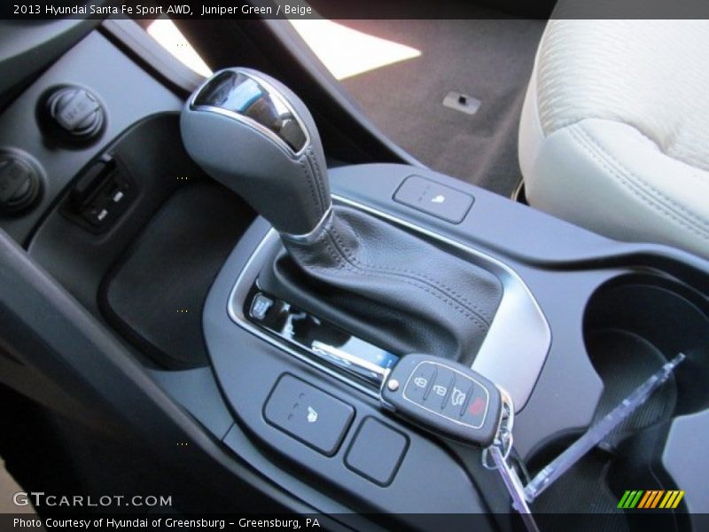  2013 Santa Fe Sport AWD 6 Speed Shiftronic Automatic Shifter