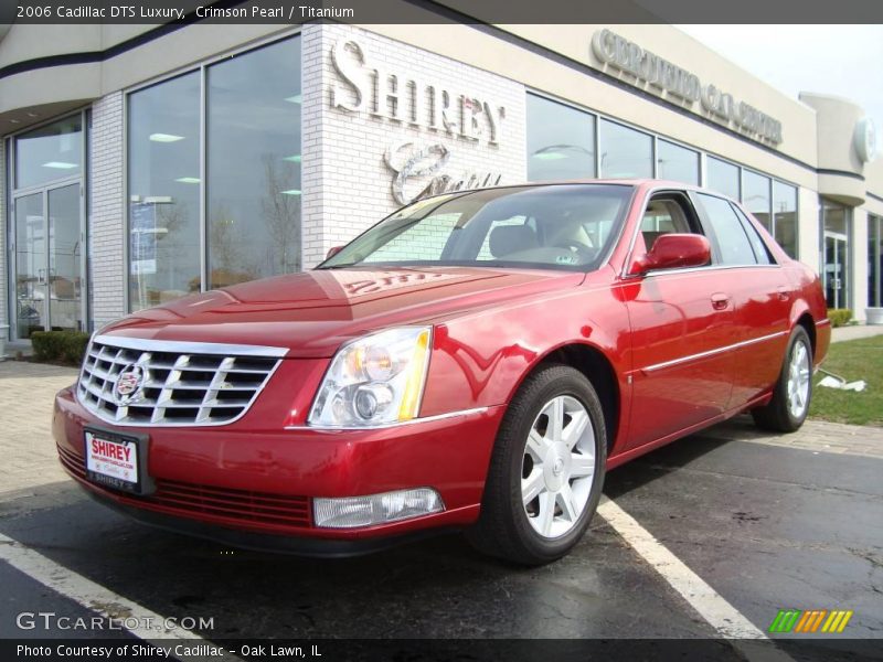 Crimson Pearl / Titanium 2006 Cadillac DTS Luxury