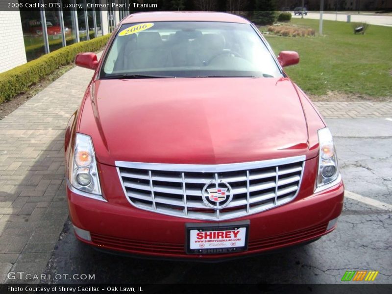 Crimson Pearl / Titanium 2006 Cadillac DTS Luxury