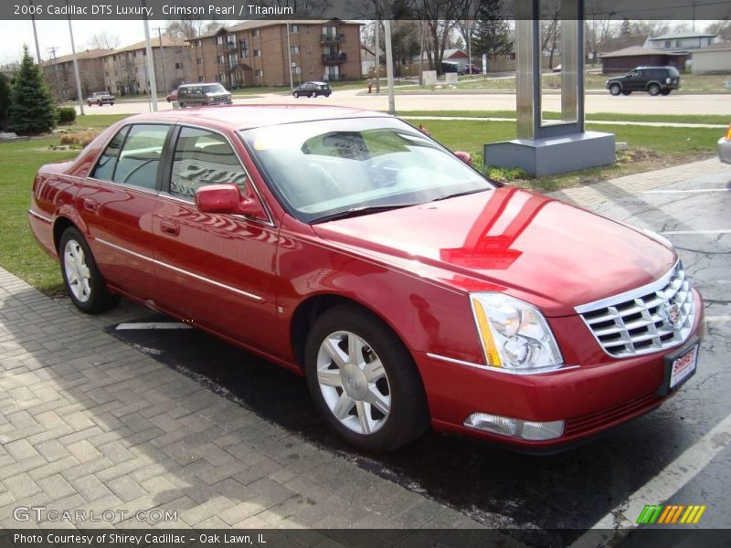 Crimson Pearl / Titanium 2006 Cadillac DTS Luxury