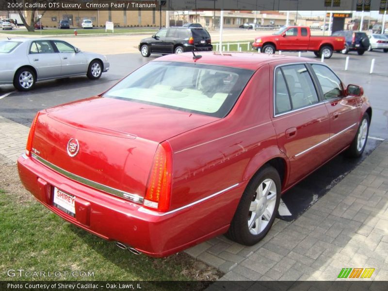 Crimson Pearl / Titanium 2006 Cadillac DTS Luxury