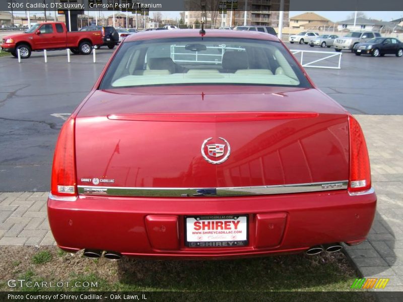 Crimson Pearl / Titanium 2006 Cadillac DTS Luxury