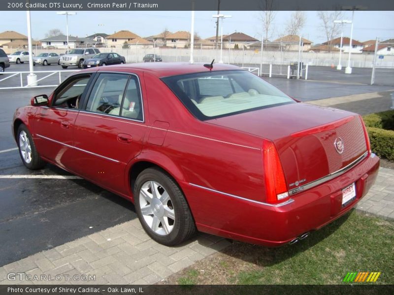 Crimson Pearl / Titanium 2006 Cadillac DTS Luxury