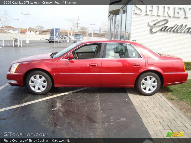 Crimson Pearl / Titanium 2006 Cadillac DTS Luxury