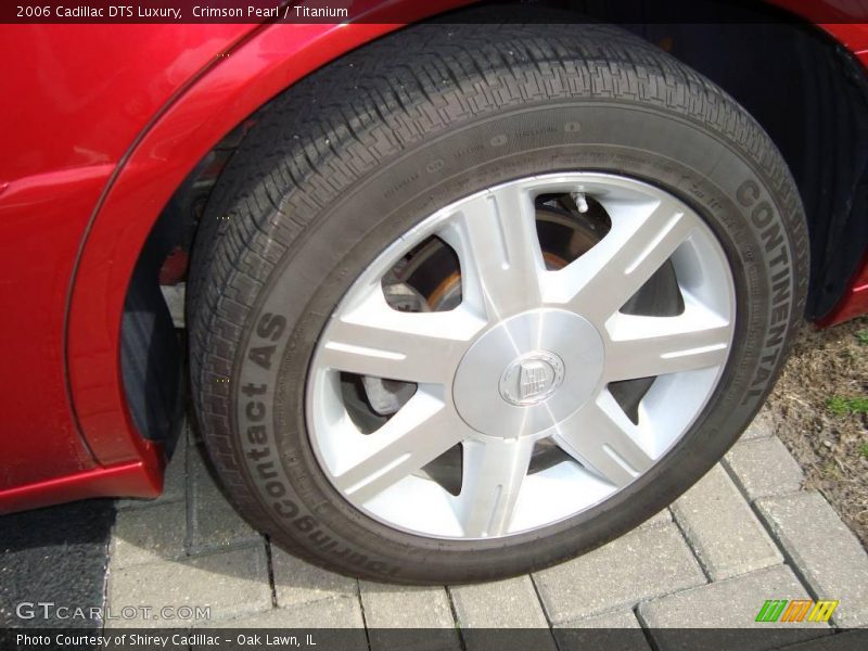 Crimson Pearl / Titanium 2006 Cadillac DTS Luxury