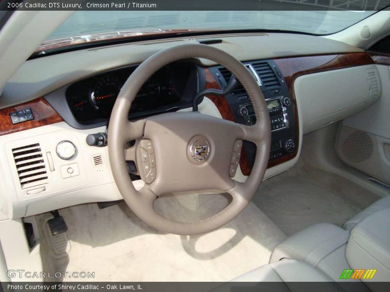 Crimson Pearl / Titanium 2006 Cadillac DTS Luxury