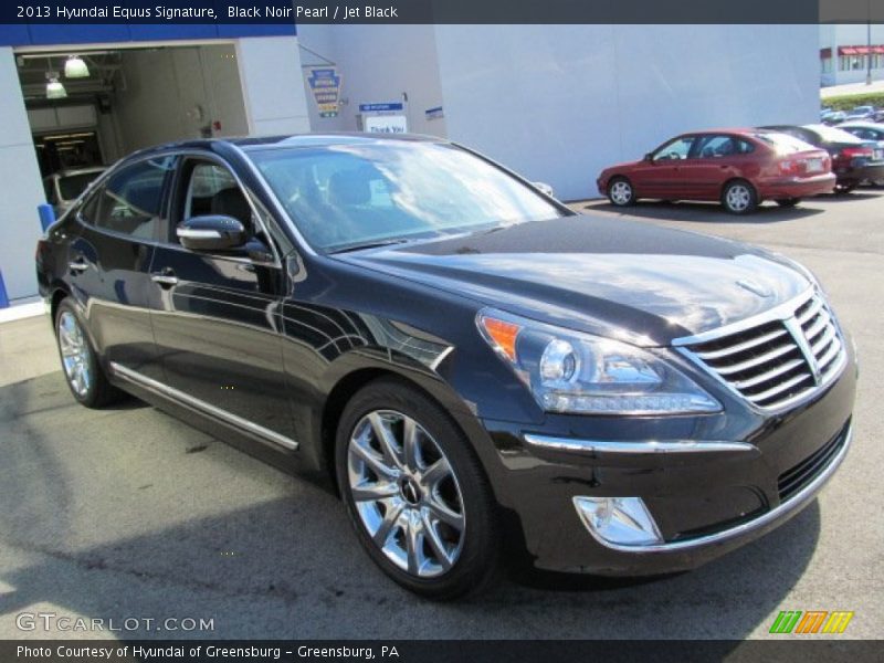 Black Noir Pearl / Jet Black 2013 Hyundai Equus Signature