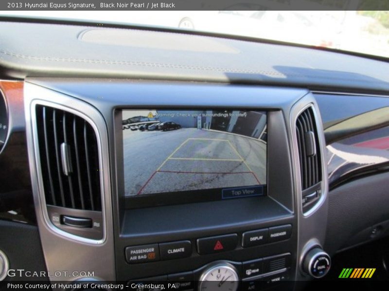 Black Noir Pearl / Jet Black 2013 Hyundai Equus Signature
