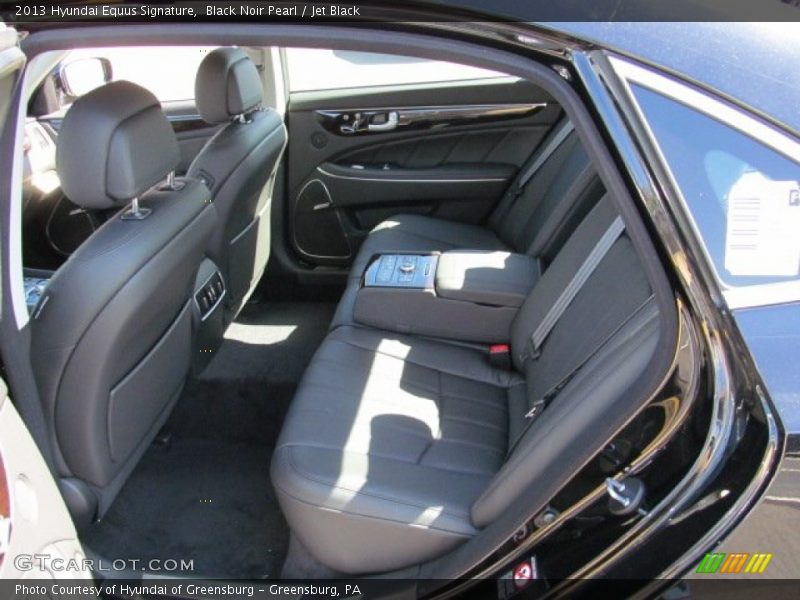 Rear Seat of 2013 Equus Signature