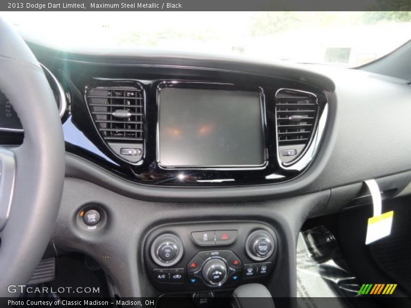 Maximum Steel Metallic / Black 2013 Dodge Dart Limited