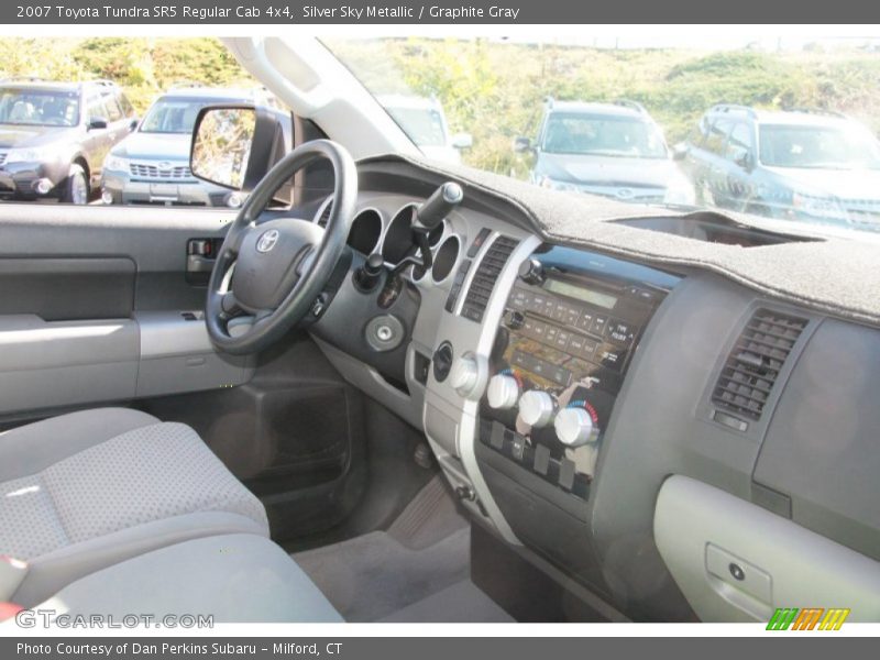 Silver Sky Metallic / Graphite Gray 2007 Toyota Tundra SR5 Regular Cab 4x4