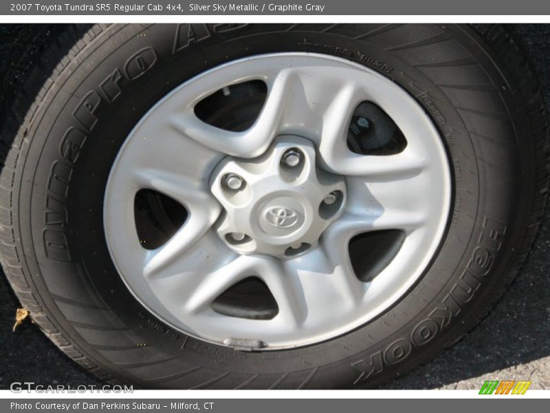 Silver Sky Metallic / Graphite Gray 2007 Toyota Tundra SR5 Regular Cab 4x4