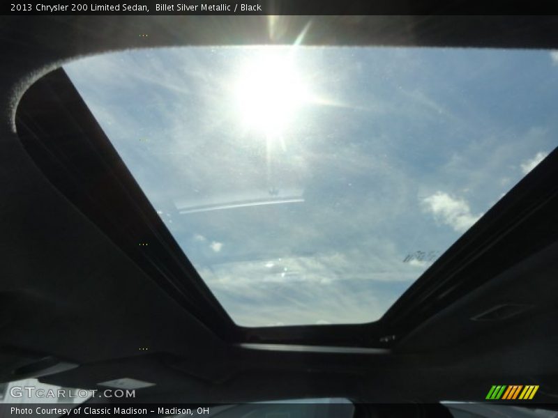 Billet Silver Metallic / Black 2013 Chrysler 200 Limited Sedan