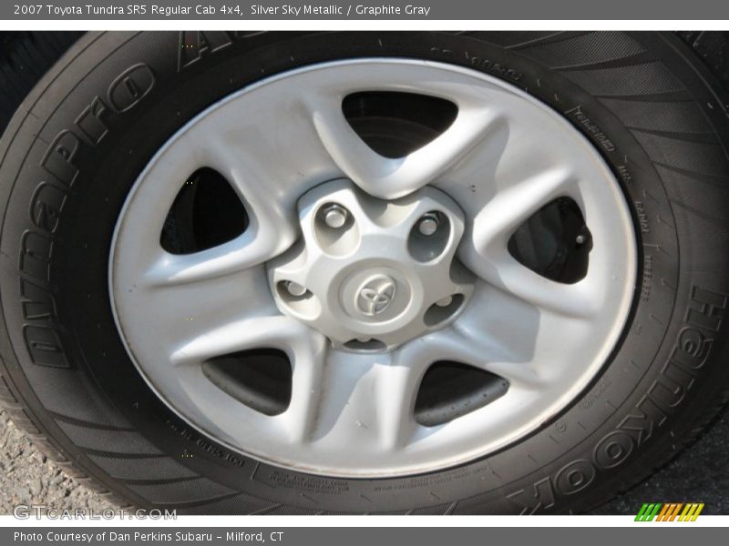 Silver Sky Metallic / Graphite Gray 2007 Toyota Tundra SR5 Regular Cab 4x4