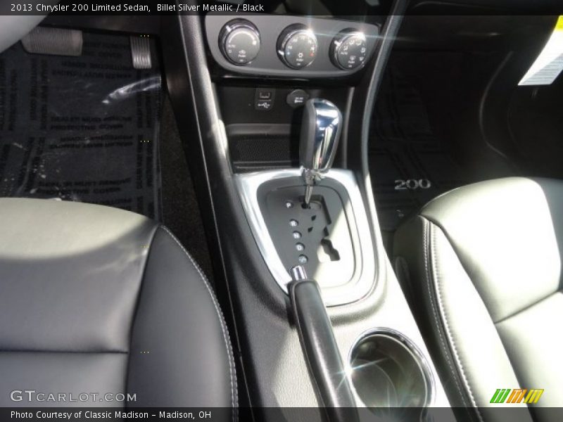 Billet Silver Metallic / Black 2013 Chrysler 200 Limited Sedan