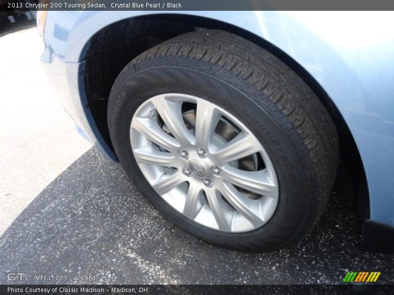Crystal Blue Pearl / Black 2013 Chrysler 200 Touring Sedan