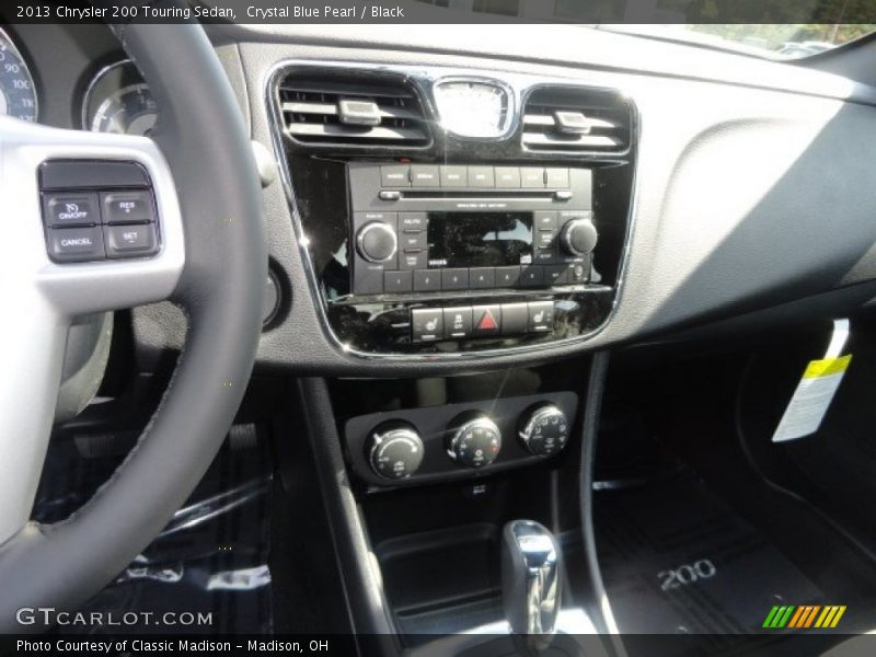 Crystal Blue Pearl / Black 2013 Chrysler 200 Touring Sedan