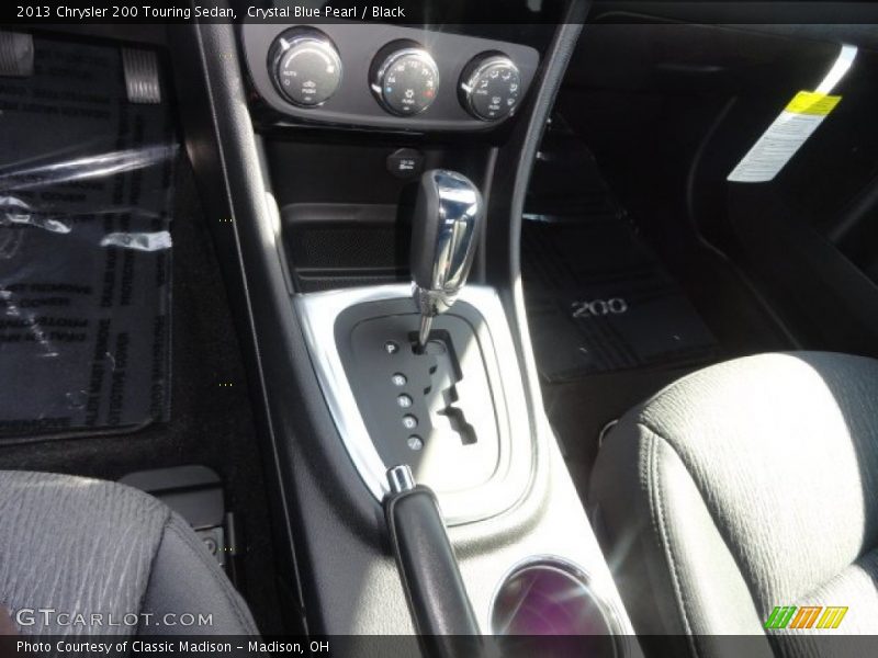 Crystal Blue Pearl / Black 2013 Chrysler 200 Touring Sedan