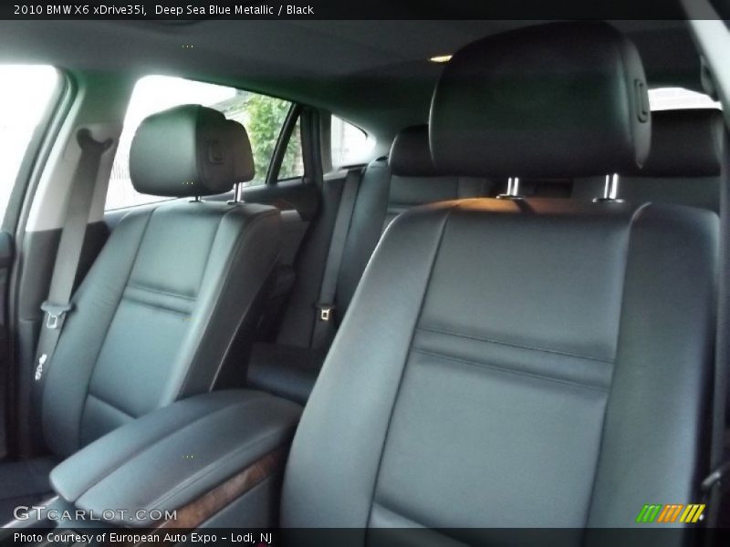 Deep Sea Blue Metallic / Black 2010 BMW X6 xDrive35i