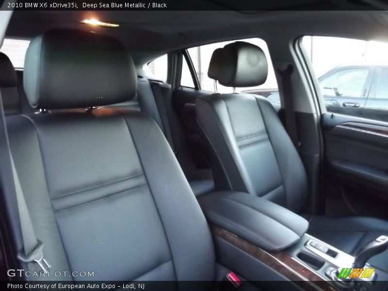 Deep Sea Blue Metallic / Black 2010 BMW X6 xDrive35i