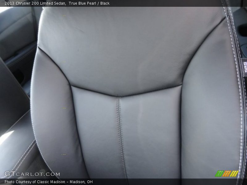 True Blue Pearl / Black 2013 Chrysler 200 Limited Sedan