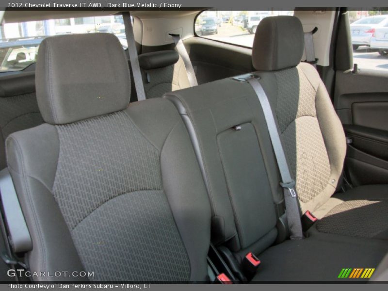 Dark Blue Metallic / Ebony 2012 Chevrolet Traverse LT AWD