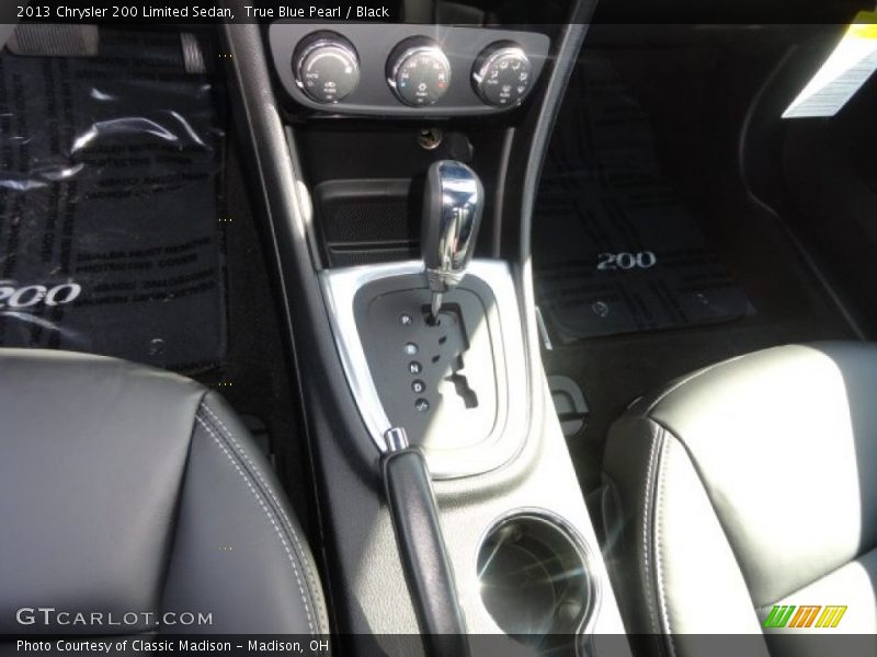 True Blue Pearl / Black 2013 Chrysler 200 Limited Sedan