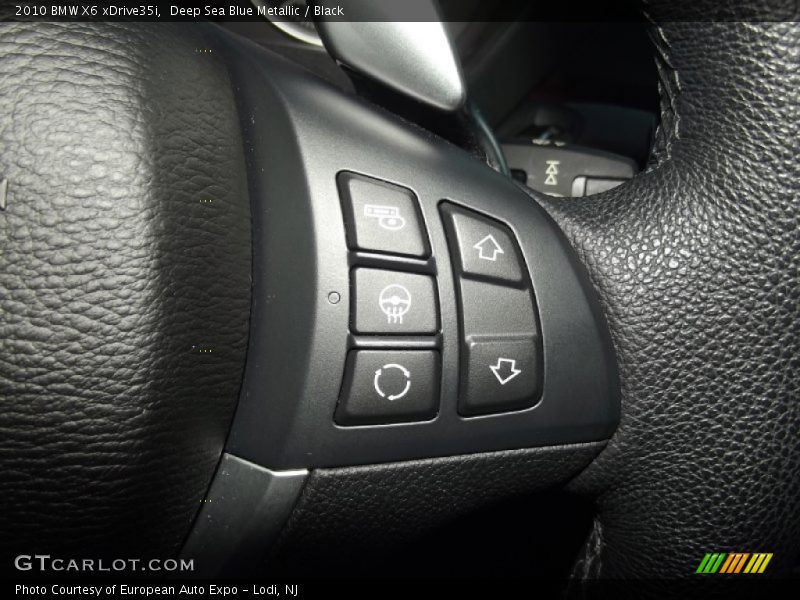 Deep Sea Blue Metallic / Black 2010 BMW X6 xDrive35i