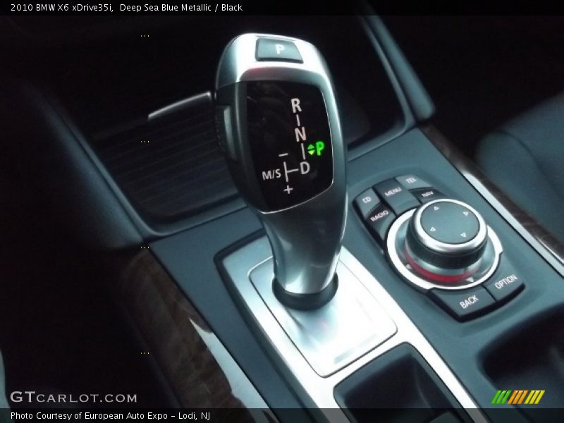 Deep Sea Blue Metallic / Black 2010 BMW X6 xDrive35i