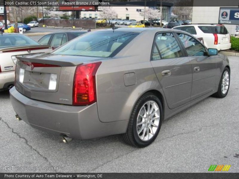 Radiant Bronze / Cashmere 2006 Cadillac CTS Sport Sedan