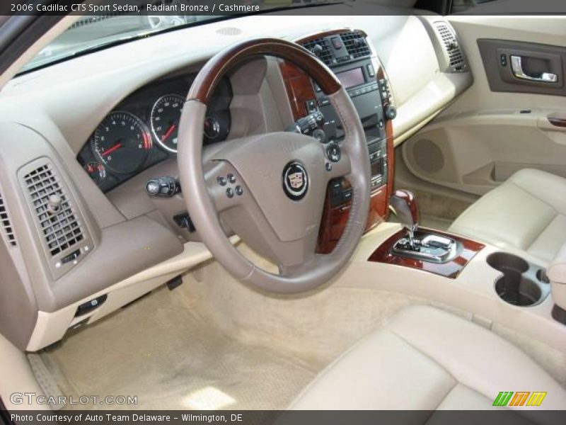 Radiant Bronze / Cashmere 2006 Cadillac CTS Sport Sedan