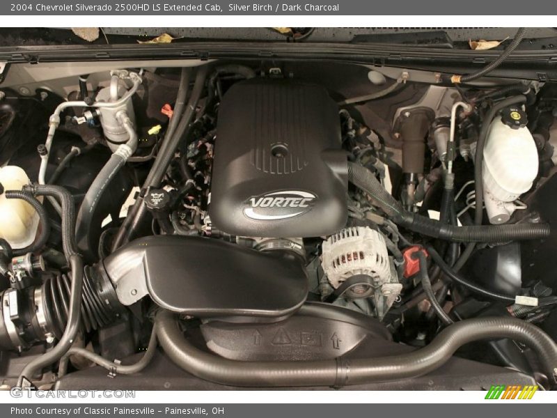 Silver Birch / Dark Charcoal 2004 Chevrolet Silverado 2500HD LS Extended Cab