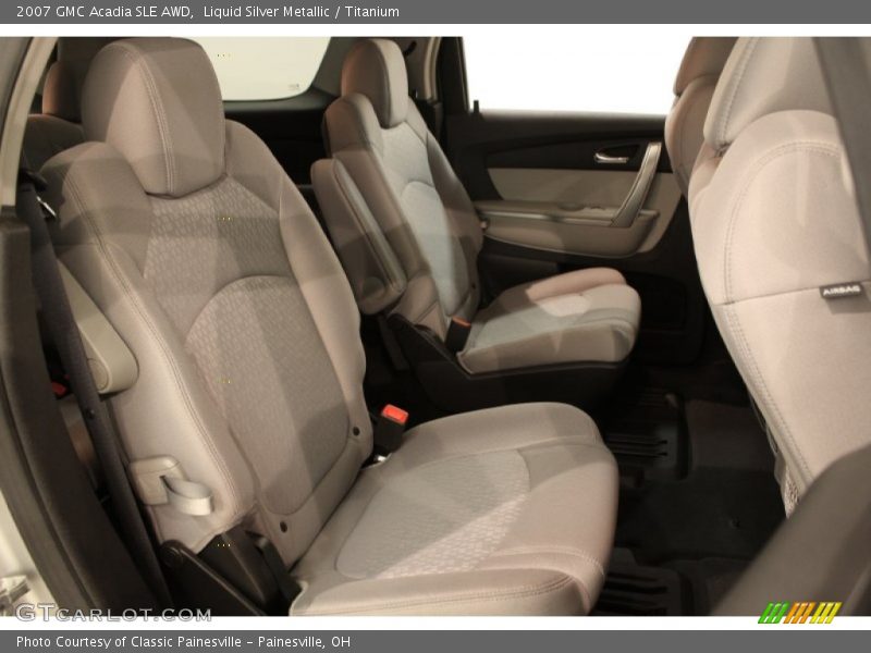 Liquid Silver Metallic / Titanium 2007 GMC Acadia SLE AWD