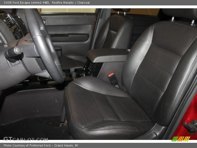 Redfire Metallic / Charcoal 2008 Ford Escape Limited 4WD