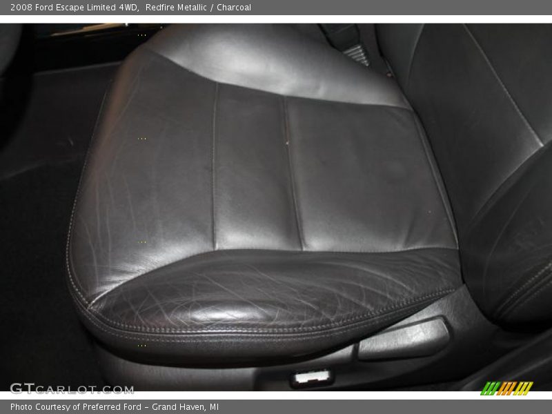 Redfire Metallic / Charcoal 2008 Ford Escape Limited 4WD