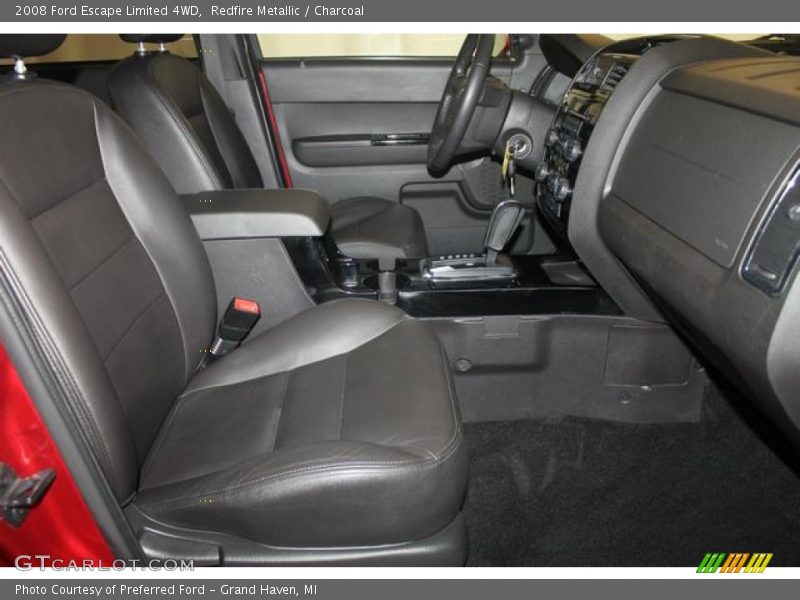 Redfire Metallic / Charcoal 2008 Ford Escape Limited 4WD