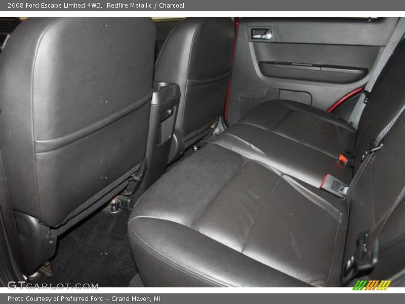 Redfire Metallic / Charcoal 2008 Ford Escape Limited 4WD