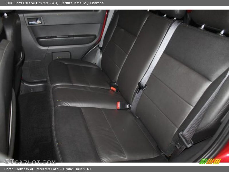 Redfire Metallic / Charcoal 2008 Ford Escape Limited 4WD