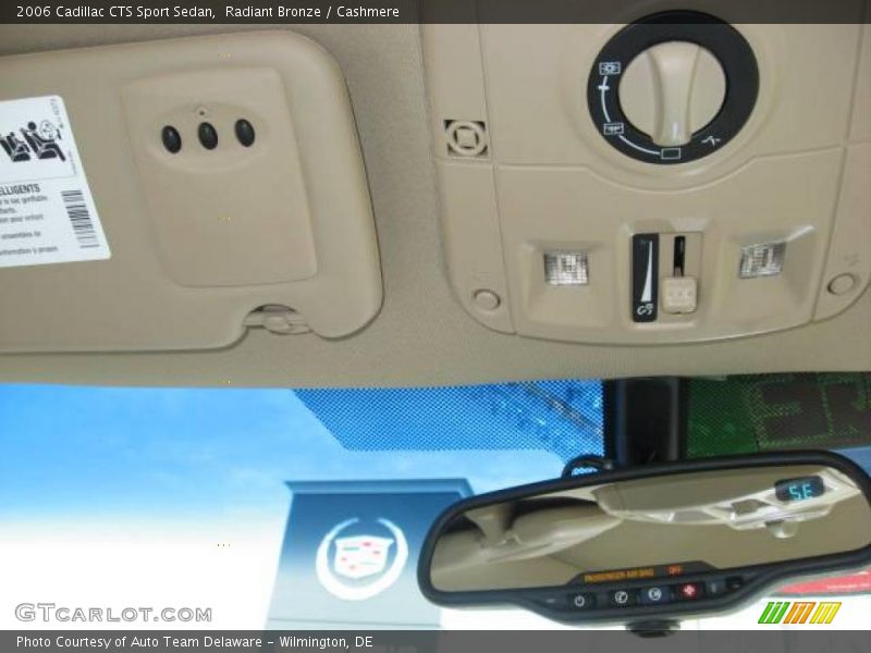 Radiant Bronze / Cashmere 2006 Cadillac CTS Sport Sedan