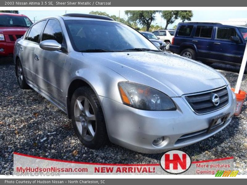 Sheer Silver Metallic / Charcoal 2003 Nissan Altima 3.5 SE