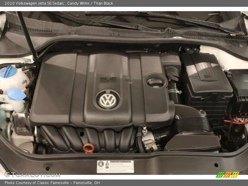 Candy White / Titan Black 2010 Volkswagen Jetta SE Sedan